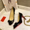 Fashion designer High quality womens red heel High heels Luxury leather soled Gilded scepter diamond sandals 0-12cm wedding party dress dinner shoes H0975