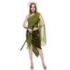 cosplay Eraspooky Mythe grec Méduse Reine des Gorgones pour femmes Costume d'Halloween Sexy Carnaval Vert Pourim Déguisement Dresscosplay