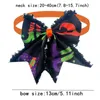 Dog Apparel 50pcs Halloween Pets Accessories Plush Bows For Pet Dogs Bowties Supplies Grooming Product Bow Tie Necktie