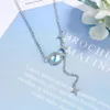 Pendant Necklaces Starry Moon Necklace - Shining Stars With A Crescent Stylish Jewelry For Women