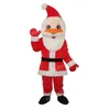 Halloween bonito Papai Noel mascote traje de alta qualidade roupas de personagem de desenho animado natal carnaval vestido ternos adultos tamanho festa de aniversário roupa ao ar livre