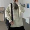 Herren Pullover Koreanische Pullover Männer Zopfmuster Herbst Winter Dicke Warme Pullover Woll Casual Kleidung Trends 231024