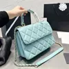 Designer-Tasche, Tragetasche, Leder, luxuriös, Vintage-Stil, Diane Farce, Brötchen-Tragetasche, kariertes Samtgarn-Geldbörse, doppelter Buchstabe, solide Schnalle, quadratische Streifen, luxuriöse Tragetasche