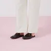 Designer di scarpe di lusso unisex Domani uomo Slippista jumbo in pelle Princetown Mule Slide Horsebit estate esterna in tela di velluto fiore sandale