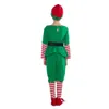 cosplay Eraspooky 2019 Costume da elfo di Natale verde Vestito da Babbo Natale per adulti Cosplay Vestiti coordinati per la famiglia Bambini Festa di Capodanno Outfitcosplay