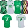 23 24 Maillots de football de l'équipe du club AS Etienne 27 SISSOKO 14 CHAMBOST 21 BATUBINSIKA 19 PETROT 30 LARSONNEUR 8 APPIAH 6 BOUCHOUARI 26 FOMBA 23 BRIANCON Kits de maillots de football