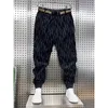 Męskie spodnie moda harem w paski Hip Hip Streetwear Wysokiej jakości unikalne spodnie marki w bawełnianych joggerach dresowe 231024