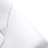 Мужские костюмы Блейзеры Мужские деловые повседневные приталенные черные брюки-пальто Роскошный пиджак Формальная свадьба Белая вечеринка Куртка Брюки Комплект из 2 предметов 231023