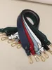 Bag Parts Accessories 60cm PU Leather strap For Handbag 3cm Wide Shoulder Strap Silve Gold Buckle Replacement 231024