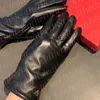 Gants de luxe en peau de mouton pour femmes, mitaines à écran tactile, gants d'extérieur en cuir de cachemire, gants de Ski de conduite d'hiver