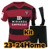 23/24 Mirandes Soccer Jerseys Martinez Alvaro Sanz Alberto Los Rojillos Sergio Barcia Reina Diego 2023 2024 men kid kids socks Football Shirts