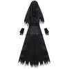 Kostium motywu Halloween Zombie zakonnica dla dorosłych makijaż makijaż wampirów zło impreza mundur J231024
