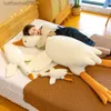 Ander speelgoed 50cm Big Goose Doll Big White Goose Bed Goose Doll Knuffel Verjaardagscadeau Meisje Knuffels Kussen Plushie Knuffels BestL231024