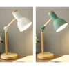 Tafellampen Nordic Bureaulamp Oogbescherming Minimalistisch Slaapkamer Houten Lezen Nachtkastje Wonen Creativiteit Kunstkamer Z8D7