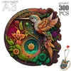 Autres jouets Adultes Animaux Puzzles en bois Twin Colibris Collecte Honey Wood Jigsaw Puzzle Jouets éducatifs pour enfants AdultesL231024