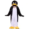 Performance Cute Penguin Mascot Costumes Halloween Cartoon Character Outfit Suit Xmas Outdoor Party Outfit Unisex Promotional Advertising Clothings