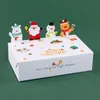 Gift Wrap LBSisi Life 20st Christmas Gift Box For Candy Chocolate Cookie Nougat Biscuit Bakery Packing Boxes 231023