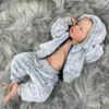 Puppen 20 Zoll Reborn LouLou Vollvinylkörper Waschbare geborene Babypuppe Reborn Mädchen 3D-Hautton sichtbare Adern Puppe für Kinder Geschenk 231024