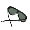 Women Oval Frame Sunglasses Women Frames Multi-Color Optional Lenses Plastic Temples Signature Strap Glasses Bag