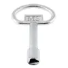 Multi-function Large Zinc Alloy Plumber Key Wrench Triangle For Electric Control Cabinet / Tap Water Valve Elevator