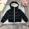 Nueva chaqueta de plumón para bebé, diseño muy cálidas, ropa de invierno para niños, talla 100-160, abrigo con textura de ante para niños, 25 de octubre