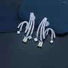 Stud Earrings 2023 -Selling Sparkler Fireworks Tiny Zircon Tassel Yellow Crystal Delicate Assortment Light Luxury Simple