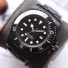 Mens relógios Montre de Luxe Homens Automático de Alta Qualidade Relógio Cinta de Prata Preto Inoxidável Mens Relógio Mecânico Relógios Super Luminosos para Dhgates