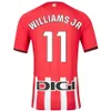 23/24 Club Team Soccer 1 Unai Simon Jerseys 18 Oscar de Marcos 14 Dani Garcia 12 Gorka Guruzeta 9 Inaki Williams 7 Alex Berenguer Football Shirt Kits Black Red BiErBaE