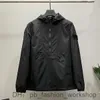 Men's Jacket Stones Island Outerwear Badges Zipper Shirt Style Autumn Top Oxford Breathable Highstreet Clothing Clothe 16 5NY1