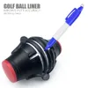 Autres produits de golf 360 degrés Rotation Ball Liner Marker Modèle Pen Putting Positionnement Améliorer la précision du putt Outils d'aide 231024