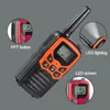 Walkie Talkie 2Pcs Handheld Walkie Talkie Radio 22 Channels Set 10 Km Uhf 400-470 Mhz Dual Band Long Range Communication Transceiver 231024