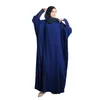Ethnic Clothing Jilbab Muslim Women Maxi Dress Eid Abaya Ramadan Islamic Prayer Garment Saudi Arabic Pray Dresses Modest Jalabiya Kaftan