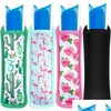 Andere Küche Esszimmer Bar Großhandel Ice Pop Sleeves Wiederverwendbare Popsicle Holders Ze Pops Neopren Insator Sleeve Colorf für Kinder Drop D Dh7St