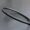 Теннисные ракетки 40–55 фунтов Сверхлегкие черные теннисные ракетки Carbon Raqueta Теннисная ракетка для паделя Натяжка 4 3/8 Racchetta Теннисная ракетка 231025