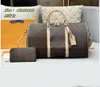 10A Designer Keepall Large Capacity Tote Bag Taurilon Illusion Leather Keepall Soft Travel Bag Combination Boston Purse Purse Clutch Bag