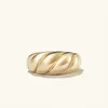 Bandringar enkel modestil textur rostfritt stål ringar klassiskt guldfärgpar för kvinnor och män bröllop smycken 231024