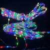 Christmas Decorations DC5V 15202530mm50mm100mm Pitch SK6812RGBW LED Pebble Seed Pixel String Light Addressable Full Color IP67 Clear Wire 231025