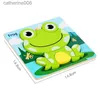 Puzzles 3D Puzzle Wooden Animal Jigsaw Puzzles Thick High Quality Baby Jigsaw Game Puzzle Toys Preschool Educational Toys for Kids GiftL231025