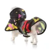 Dog Apparel Raincoat Waterproof Pet Breathable Hooded Rainwear Reflective Rain Jacket Supplies