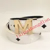 designer brand M buckle belts for men and women 3.5cm width business 6 colors letter printing casual belt for woman high quality luxury waistband bb simon belt