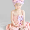 Towels Robes Baby Bath Towel Wearable Skirt robes Girls Absorb Water Wrap Shower Products Albornoz 231024