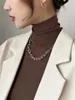 Chaînes Bugalaty Style gothique collier ras du cou colliers pour femmes filles alliage chaîne lien mode cadeau K-bijoux Boho colliers
