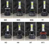 1 paar 72 W 16000LM Auto Koplamp H4 H7 H1 LED H8 H9 H11 12000 K 6000 K 6500 K citroengroen Auto mistlamp H3 9005 HB3 9006 12 V LED Lamp F2C