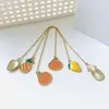 Creative Mini Cute Fruit Book Mark Metal Bookmarks Clips for Office Stationery Teacher Present School Supply