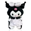 Factory wholesale 43cm 4 styles Kuromi plush backpack cartoon film and television peripheral doll backpack children's gift