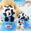 Abbigliamento per cani Cappello in pile di corallo Abbigliamento per cuccioli Vestiti piccoli e cariniTeddy Modelli autunnali e invernali Trasfigurazione Casual