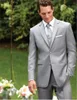 Herrdräkter anpassade brudgummen Black Lapel Jacket Pants Tie Vest Mens Tuxedos For Wedding Men Coat Slim Fit