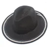 Basker halm hatt fedora hattar trilby caps panama sommar fedoras jazz andas solskydd solhat mössa