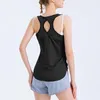 Yoga Outfit Women Sports Vest Thin Mesh Backless Breathable Looose Slimming Underwear Fitness Sleep Sexy All-Match Camisole S-3XL