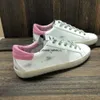 Sneakers Casual Shoes Men Tennis Luxury Italy Superstar Golden Designer Sequin Classic White Do-Ored Dirty Fashion